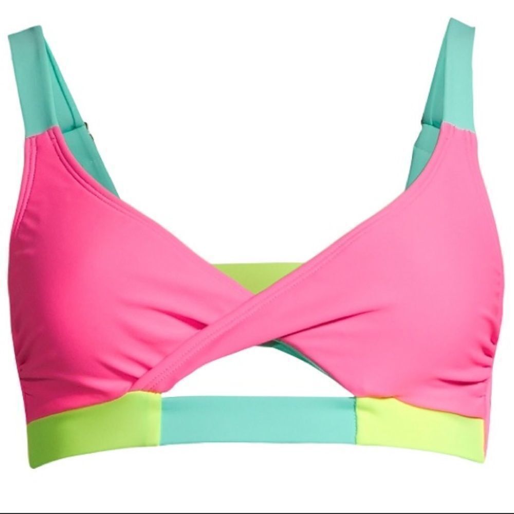 Colorblock Swim Top 